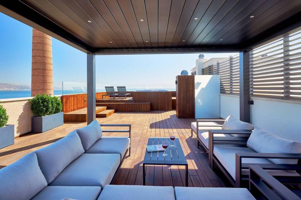 דירות מאלגה D&R Penthouse On The Beach מראה חיצוני תמונה