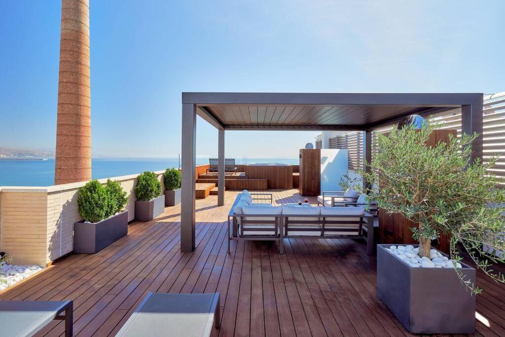דירות מאלגה D&R Penthouse On The Beach מראה חיצוני תמונה