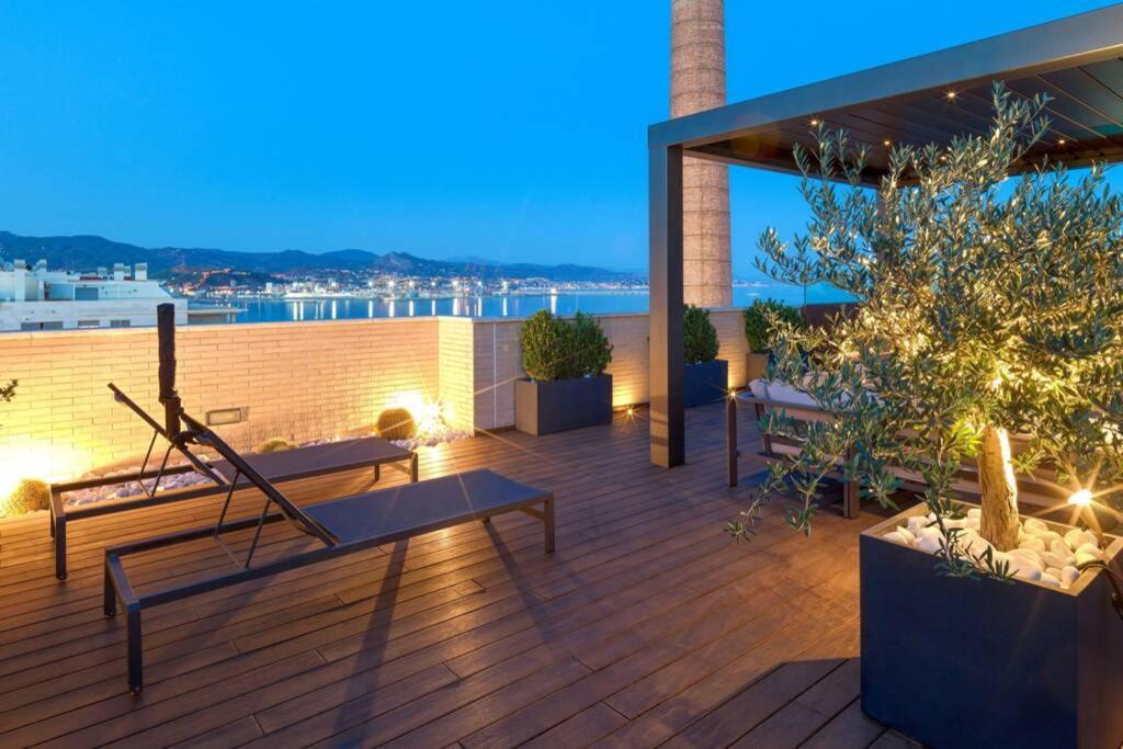 דירות מאלגה D&R Penthouse On The Beach מראה חיצוני תמונה
