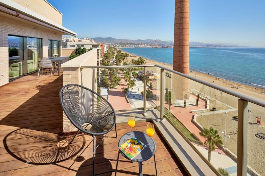 דירות מאלגה D&R Penthouse On The Beach מראה חיצוני תמונה