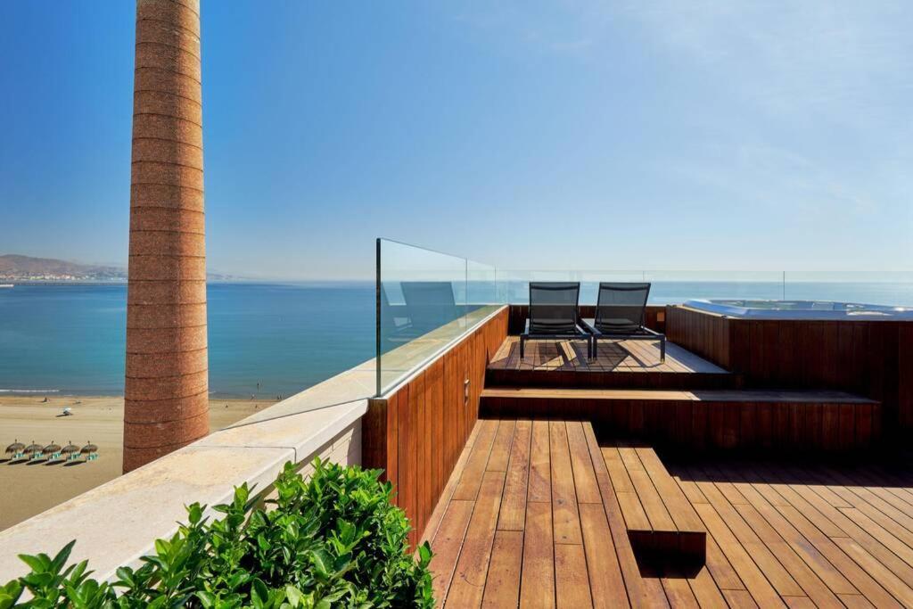 דירות מאלגה D&R Penthouse On The Beach מראה חיצוני תמונה