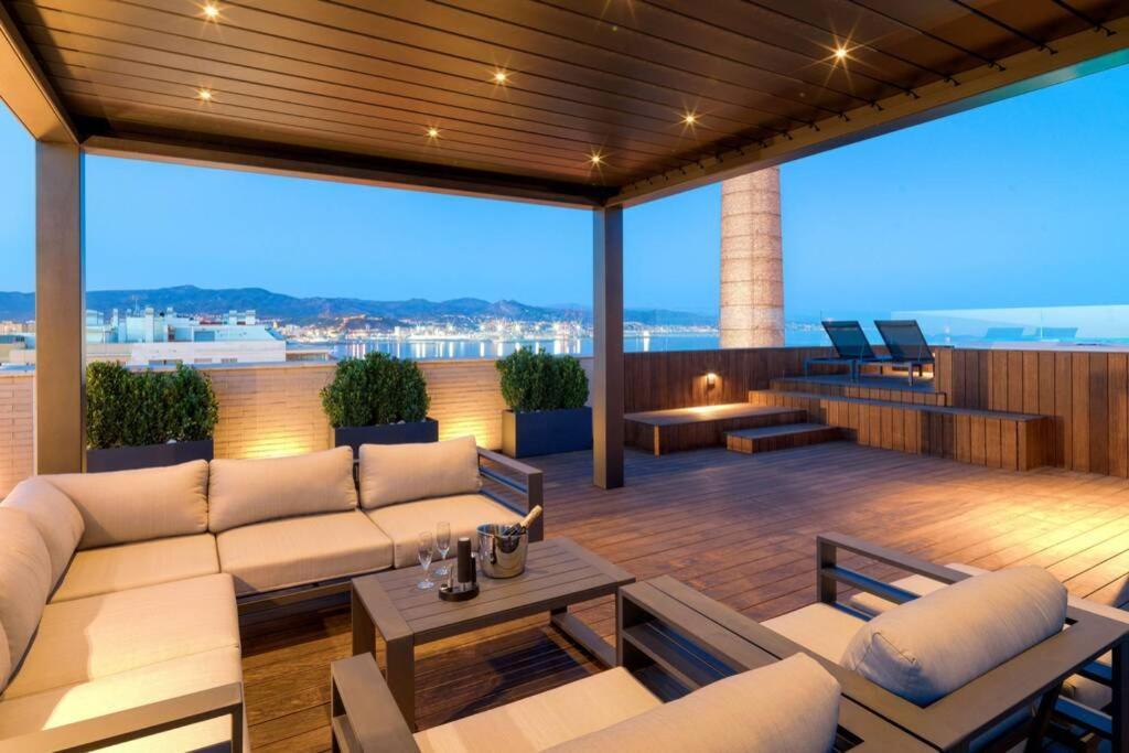 דירות מאלגה D&R Penthouse On The Beach מראה חיצוני תמונה