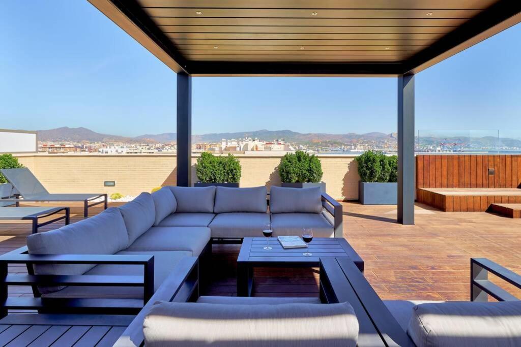 דירות מאלגה D&R Penthouse On The Beach מראה חיצוני תמונה